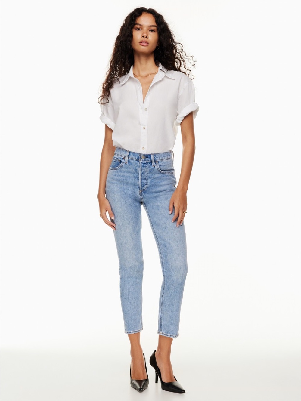 Aritzia Denim Forum The Yoko High Rise Slim 26L